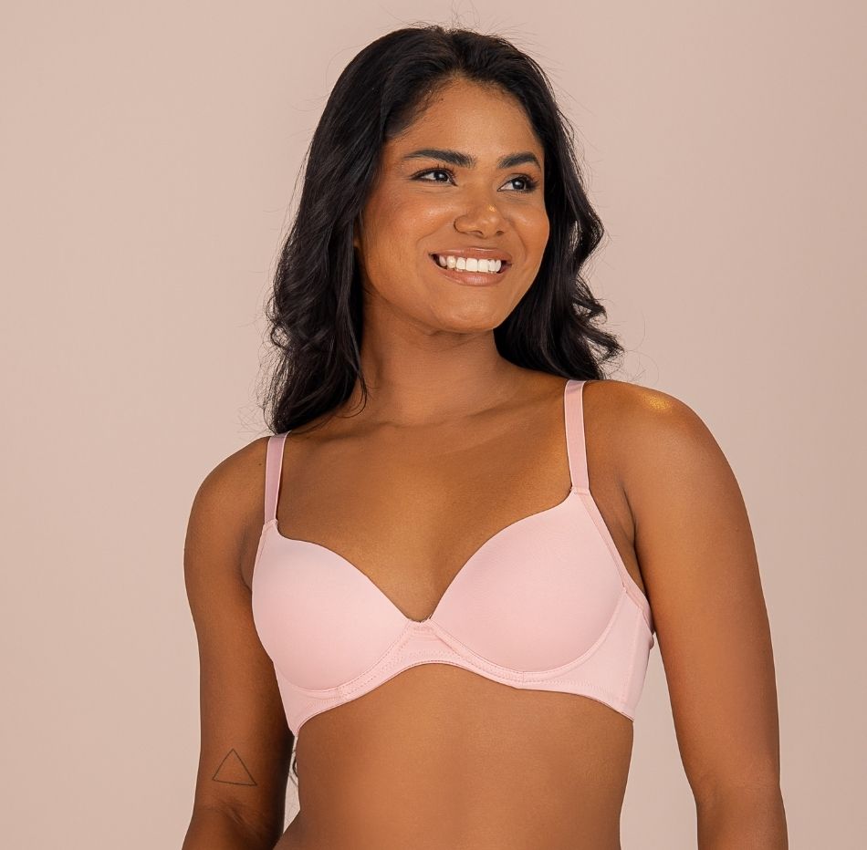 Sutiã meia-taça com bojo e aro - Image 3