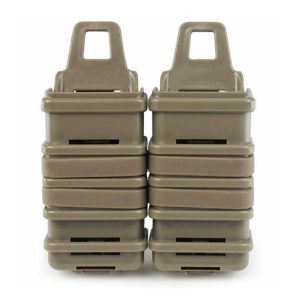 WOSPORT Magazine Pouch – PISTOL / MP5 / MP7 2pc TAN