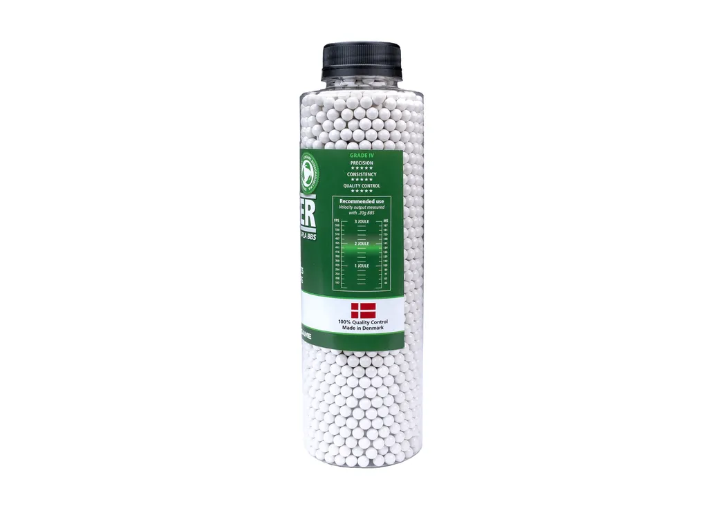 ASG Alpha Blaster PLA BBs, 0.32g, 3300 pcs, bottle - Image 3