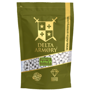 Airsoft BB BIO Delta Armory Diamond 0.25g 4000pcs White