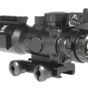 Airsoft rifle scope 4×32 with backlight Delta Armory Black