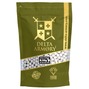 Airsoft BB Delta Armory Diamond 0.32g 3120pcs White