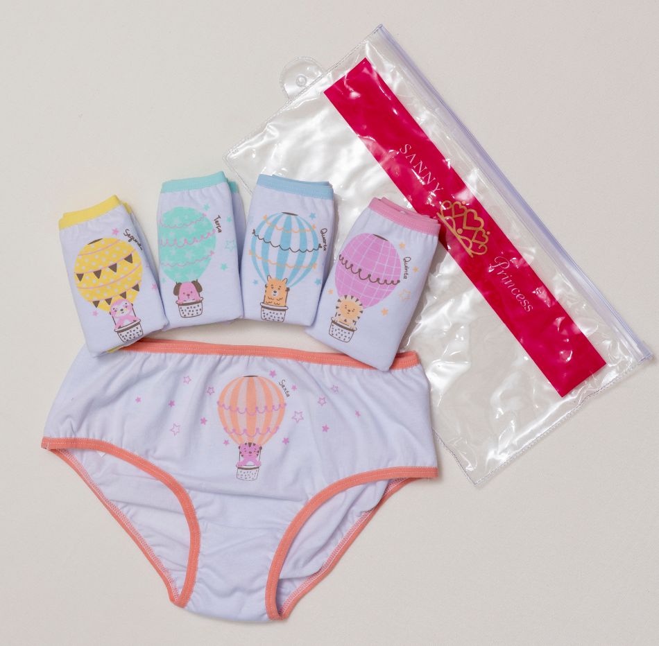 Kit 05 calcinhas escolinha - Image 2