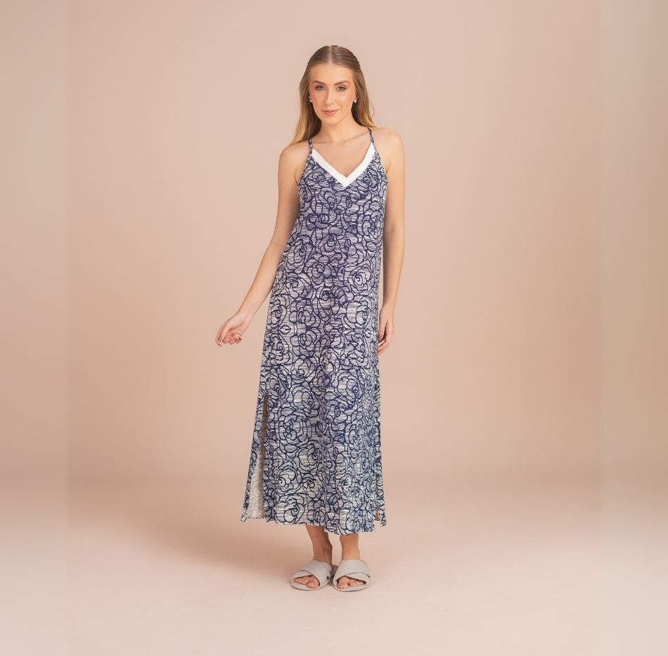 Camisola midi de alça