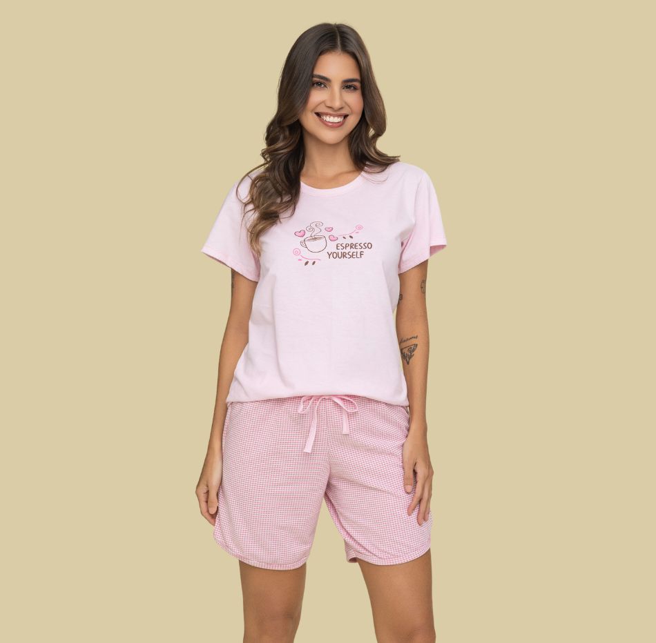 Bermudoll com manga