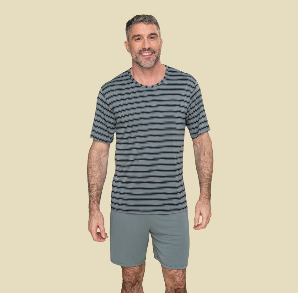Pijama curto de liganete - Image 2