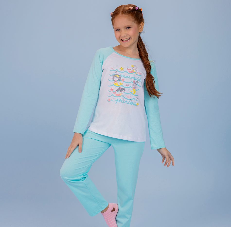 Pijama longo infantil - Image 2