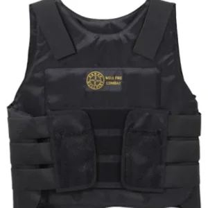 Colete SWAT Well Fire Combat Militar Airsoft Preto M01