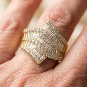 Zircon Statement Ring