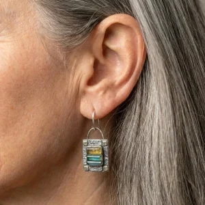 Zircon Drop Earrings