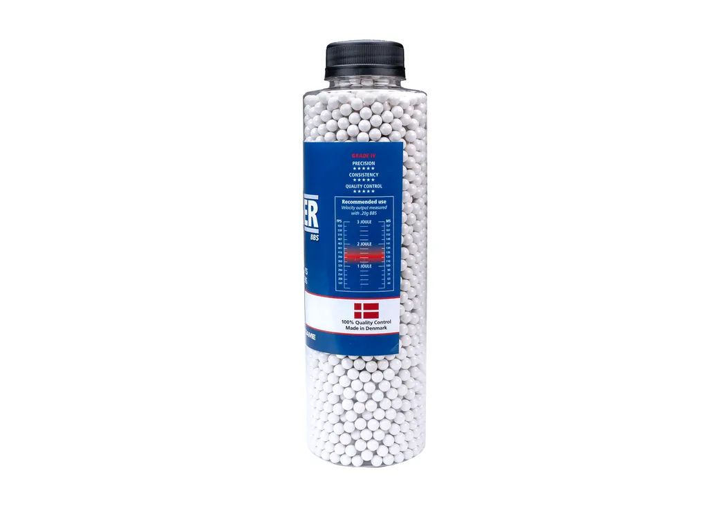 ASG Alpha Blaster BBs, 0.28g, 3300 pcs, bottle - Image 3