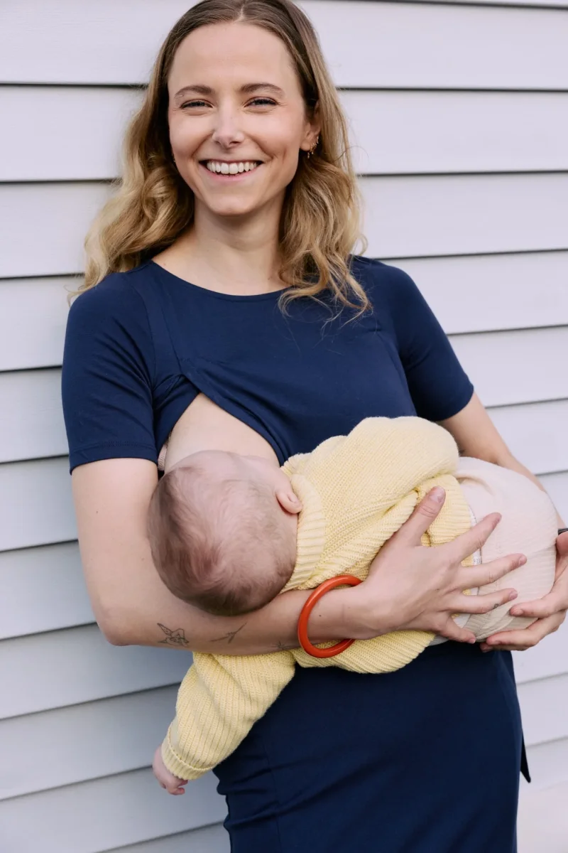 Océan Breastfeeding Dress - Image 3