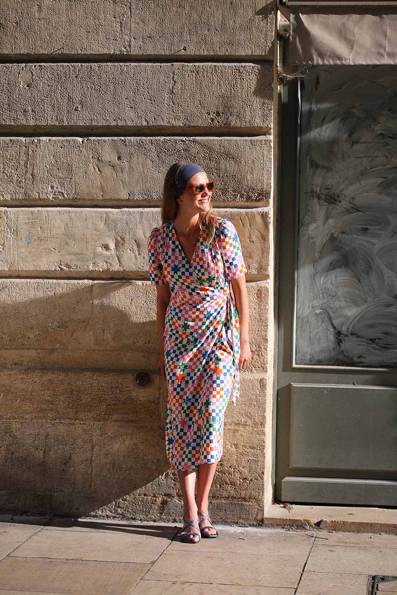 Checkered Dress - Image 3