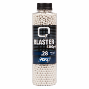 Q Blaster, 0.28g, airsoft BB, 3300 pcs. bottle